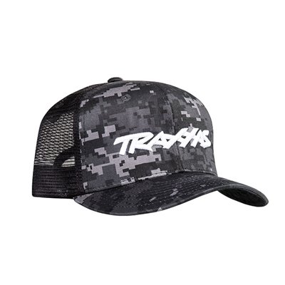 Keps Trucker Style Svängd Skärm Camo