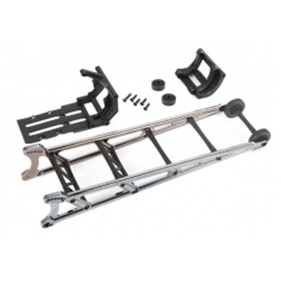 Wheelie Bar Svartkrom  Drag Slash