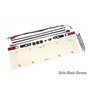 LED Ljus Bak Set Matt Svart Krom  Chevrolet C10