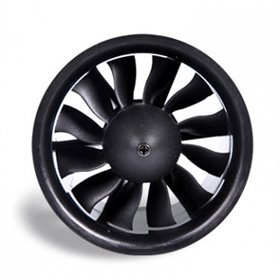 Ducted Fan 70 mm med 12-blad inkl. 2860-KV1850 motor 6S FMS