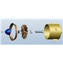 Ducted Fan 70mm 12-blad exkl. motor FMS