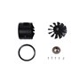 Ducted Fan 80mm 12-blad utan motor FMS med metall spinner