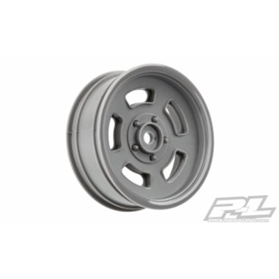 Slot Mag Drag Spec 2.2" Grå Fälg för Slash 2WD Dragster Fra