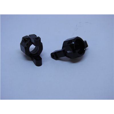 C-hub - Fäste för styrspindel i aluminium till Axial SCX10 II 2st/pkt - Svart