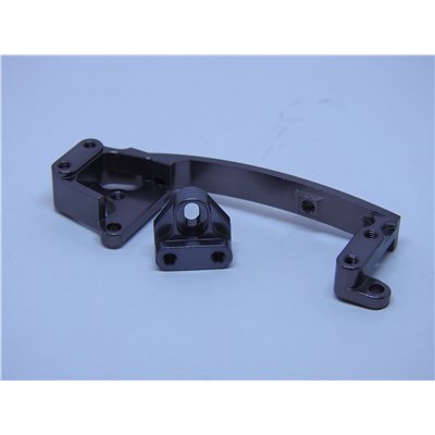 Servohållare i aluminium till Axial SCX10 II - Titan