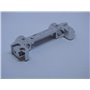 Främre hållare för kofongare i aluminium till Axial SCX10 II - Silver