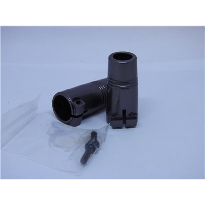 Bakre lockout i aluminium till Axial SCX10 II 2st/pkt - Titan
