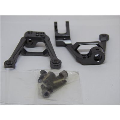 Främre stötdämpartorn i aluminium till Axial SCX 10 II - Titan