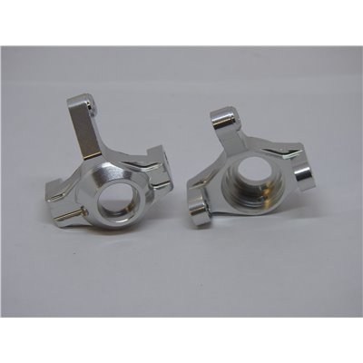 Styrspindel i aluminium till Axial SCX10 II - Silver