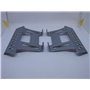 Rock Slider i aluminium till Axial SCX10 - Silver