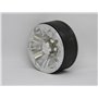 1.9" beadlock fälgar i eloxerad aluminium till RC Crawler Scale 4st - Hexo- Silver