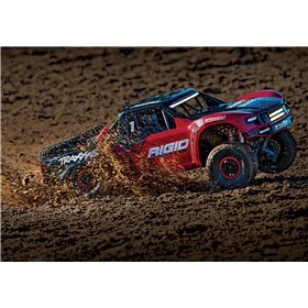 Radiostyrd bil UDR LED 4WD TSM TQI Short Course Röd El 1:7 ARTR