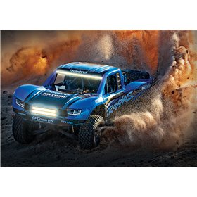 Radiostyrd bil UDR LED 4WD TSM TQI Short Course Blå El 1:7 ARTR