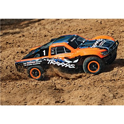 Radiostyrd bil Slash VXL 4WD TSM TQI Short Course Orange El 1:10 ARTR
