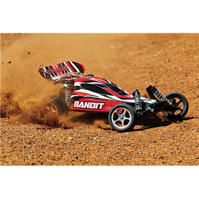 Radiostyrd bil Bandit 2WD TQ Buggy Röd El 1:10 ARTR