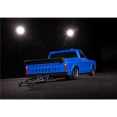 Radiostyrd bil Drag Slash C10 Chevy On Road Blå 1:10 ARTR