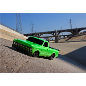 Radiostyrd bil Drag Slash C10 Chevy On Road Grön 1:10 ARTR