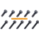 Insexskruv M3.5x18mm 10 st