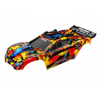 Kaross Rustler 4x4 Solar Flare (Komplett med Karossfästen)