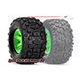 Däck & Fälgar Sledgehammer till X-Maxx 8S Grön 2 st