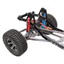 Stötdämpare med intern fjäder RC Crawler 100mm Blå 2st