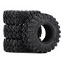 Däck 1.0" med grova mönster till Axial SCX24 1/24 inkl Foam - 4 st
