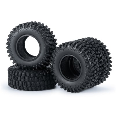 Hyrax däck 1.0" till SCX24 1/24 Axial inkl Foam - 4 st