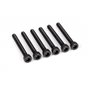 Insexskruv M3x25mm Hög Sledge 6S - 6 st