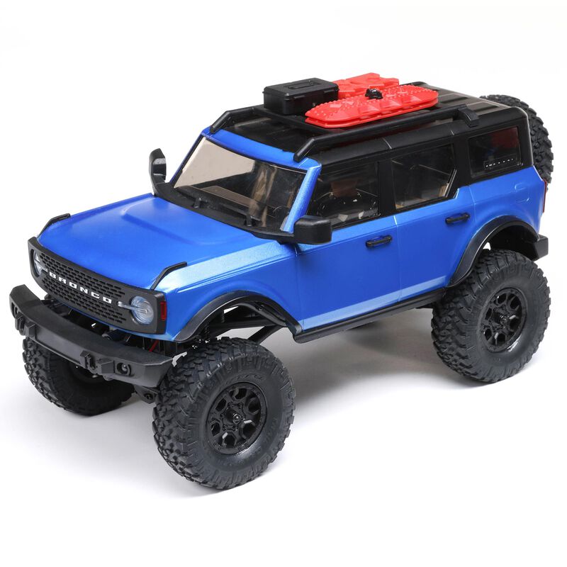Axial SCX24 Ford Bronco – Rock Crawler 1/24 RTR – Moteur à Brosse 88T, Amortisseurs Huile, Pneus Nitto – Batterie & Chargeur Inclus