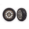Däck & Fälg Anaconda Svart Krom 2.2" 2WD Fram 2 st