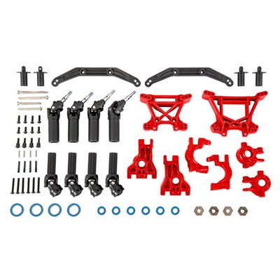 Uppgraderingskit Heavy Duty Hoss Rustler Slash 4x4 Röd