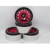 1.9" beadlock fälgar i eloxerad aluminium till RC Crawler Scale - EX30 - Svart 4st