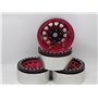 1.9" beadlock fälgar i eloxerad aluminium till RC Crawler Scale - EX30 - Svart 4st