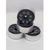 Beadlock Fälg Axial SCX24 8-hål Aluminium - Blom - Svart - 4 st