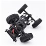 Servoarm SCX24 Aluminium 24T - Röd