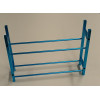 Hylla för däckförvaring till RC Crawler scale 120x45x180mm Blå