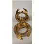 Mässingsvikter TRX-4/6 - Fästes över portalhusen 76g/st - 2 st