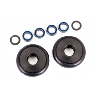 Hjul Set Alu Grå Wheelie Bar  Drag Slash