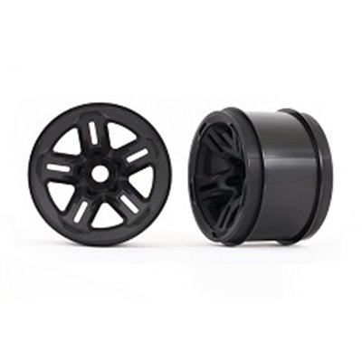 Fälg 3.8'' Svart (17mm Hex ) (2)