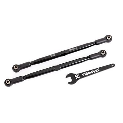 Styrstag Aluminium WideMaxx till X-Maxx Svart 2 st