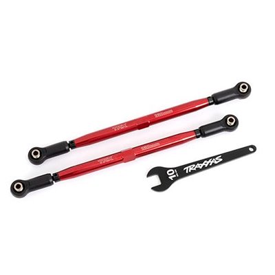 Styrstag Aluminium Röd WideMaxx till X-Maxx