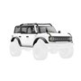 Kaross till TRX-4M Ford Bronco Vit Komplett