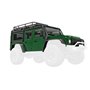 Kaross till TRX-4M Land Rover Defender Grön Komplett