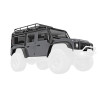 Kaross till TRX-4M Land Rover Defender Silver Komplett