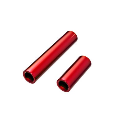 Kardanaxlar i Aluminium Set TRX-4M Röd