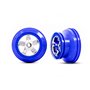 Fälg SCT Krom-Blå 2.2/3.0" 2WD Fram 2 st