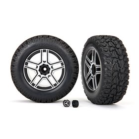 Däck & Fälg 2,6" till Crawler Mercedes G500 Kräver Hjulaxel 8255A