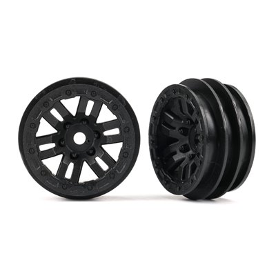 Fälg 12-Eker Svart 1.0" 2 st