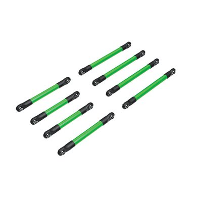 Länkarmar aluminium Fjädring Fram & Bak Set TRX-4M Grön