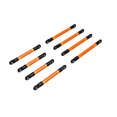Länkarmar aluminium Fjädring Fram & Bak Set TRX-4M Orange